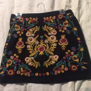 Umgee embroidered skirt